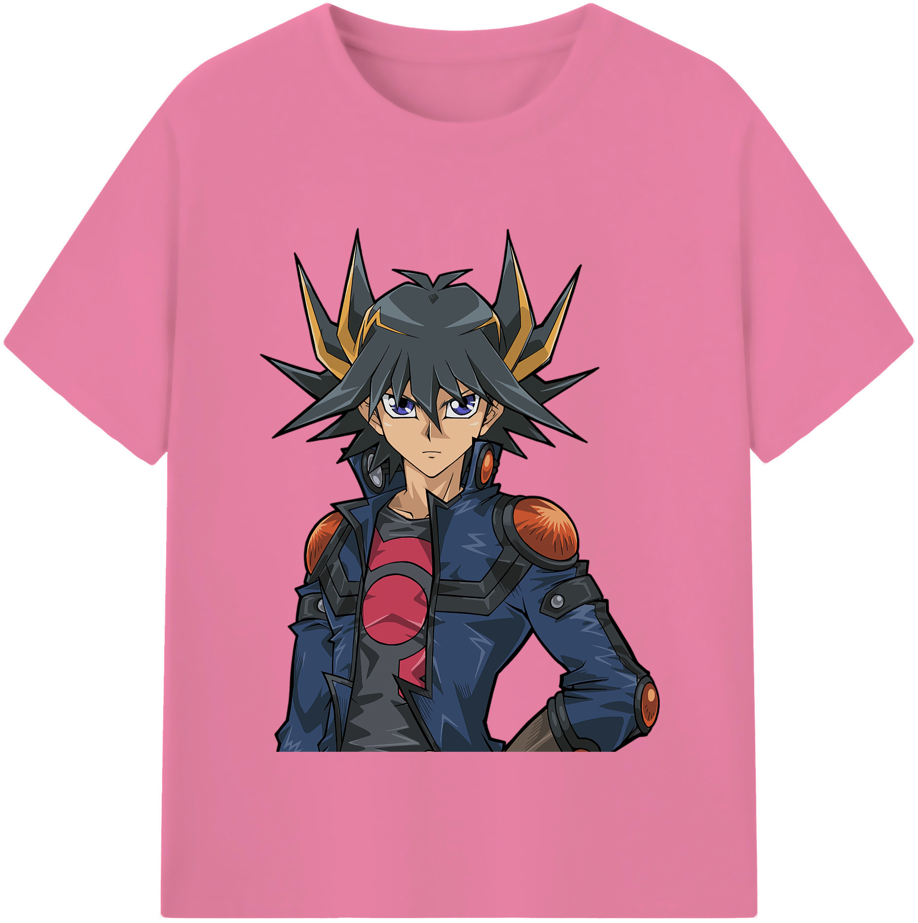 （画像用） 遊☆戯☆王 Yu-Gi-Oh! 綿100％半袖Tシャツ（フロントプリント）